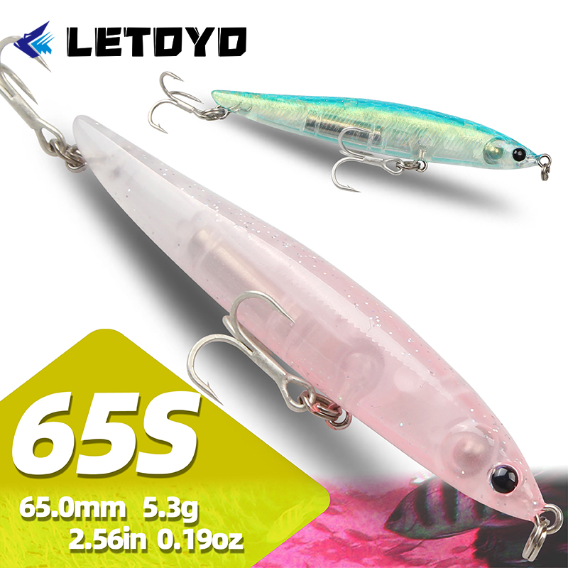 Fishing Lure Spinnerbait - Новые искусственные приманки LETOYO: тонущие воблеры-карандаши