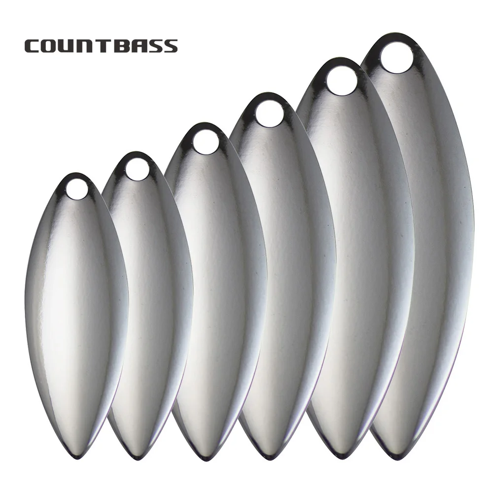 Fishing Lure Spinnerbait - Countbass 50 шт. никелированные стальные лопасти