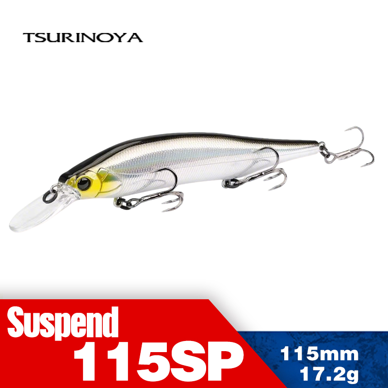 TSURINOYA 115 мм 17,2 г подвес – обзор и цена Fishing Lure Jerkbait