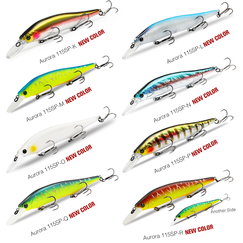 TSURINOYA 115 мм 17,2 г подвес – обзор и цена Fishing Lure Jerkbait