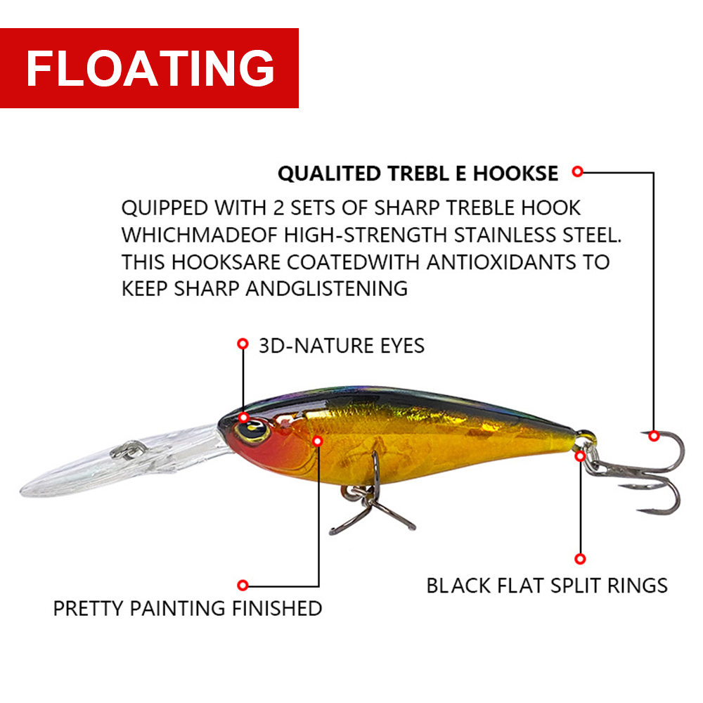 5,8 см, 6,63 г, рыболовные при – обзор и цена Fishing Lure Jerkbait