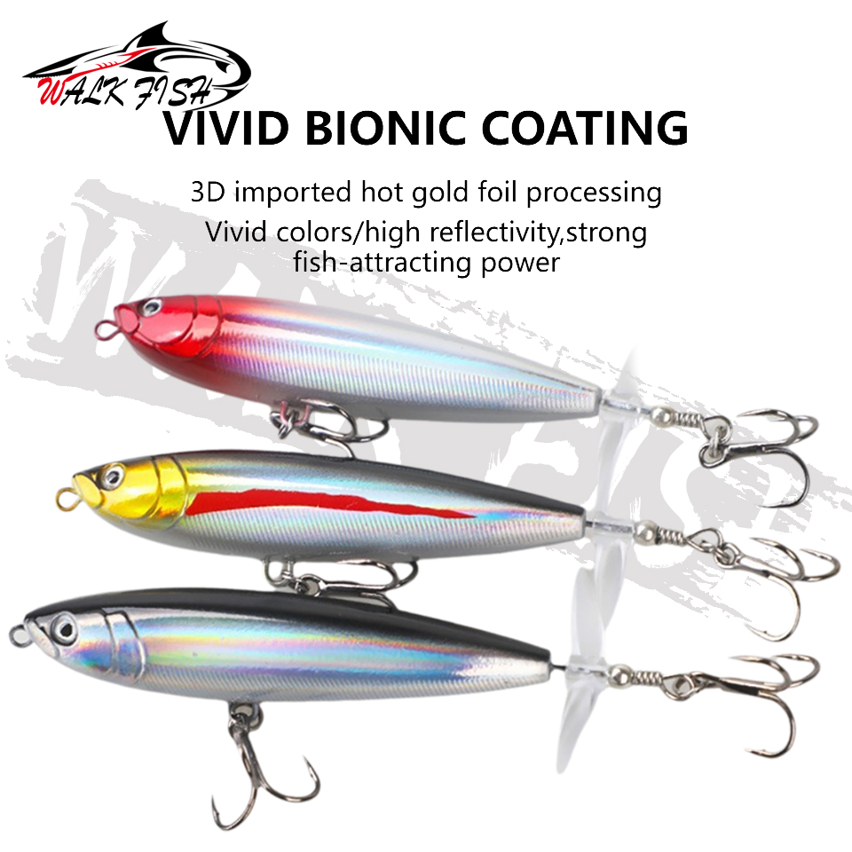 WALK FISH 7г/11г Пенсил-приман – обзор и цена Fishing Lure Buzzbait